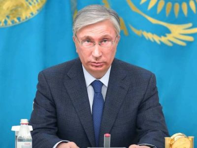 Путин - Токаев. Коллаж: t.me/AteoGo Путин - Токаев. Коллаж: t.me/AteoGo